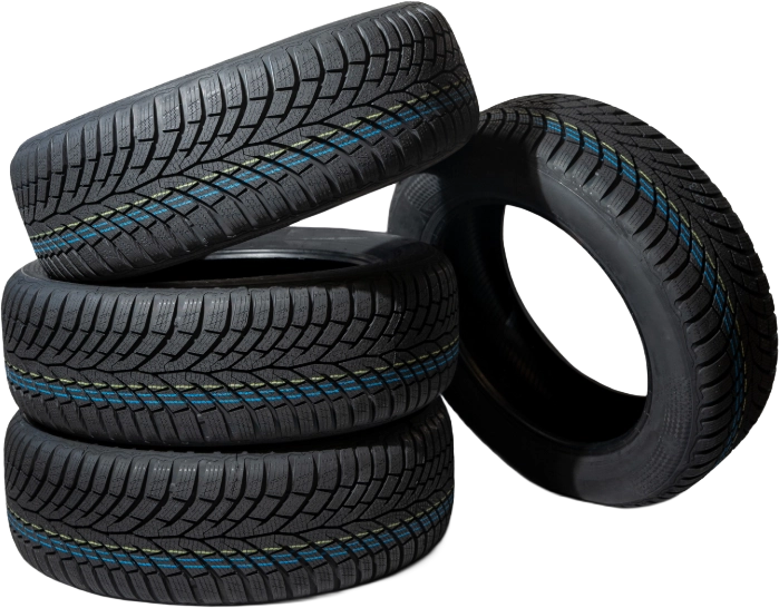 tyres isolated